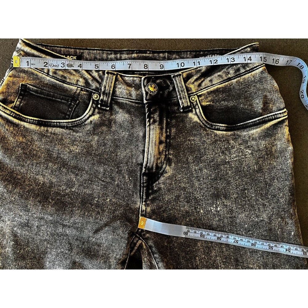 Buffalo Jeans Washed Black David Bitton Black Story Slim/ash 30/30. New No Tags - Picture 7 of 15